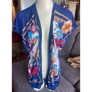 Moth, Anthropologie, Slvlss Open Front Kimono, Sz M/L